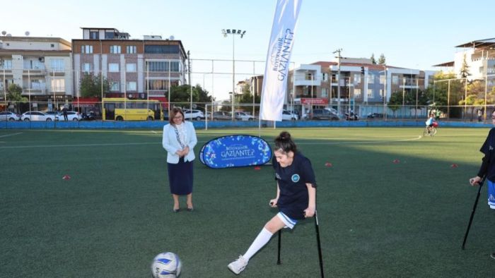 Türkiye'nin ilk kadın Ampute Takımı Gazi Şehir Gaziantep'te